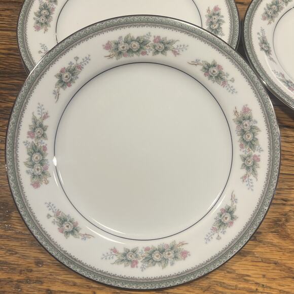 SET OF 6 Noritake Bristol #5504 Salad Luncheon Plates 8 1/4" PRISTINE EXCELLENT! - Picture 6 of 10